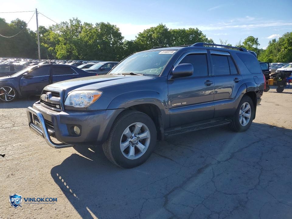 2007 TOYOTA 4RUNNER LIMITED – Lot 57402276 auction photo