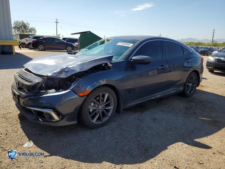2020 HONDA CIVIC EX – Lot 57402846 auction photo