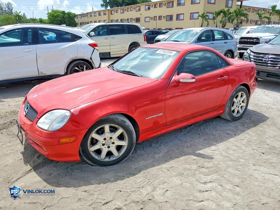 2004 MERCEDES-BENZ SLK 230 KOMPRESSOR – Lot 57402896 auction photo