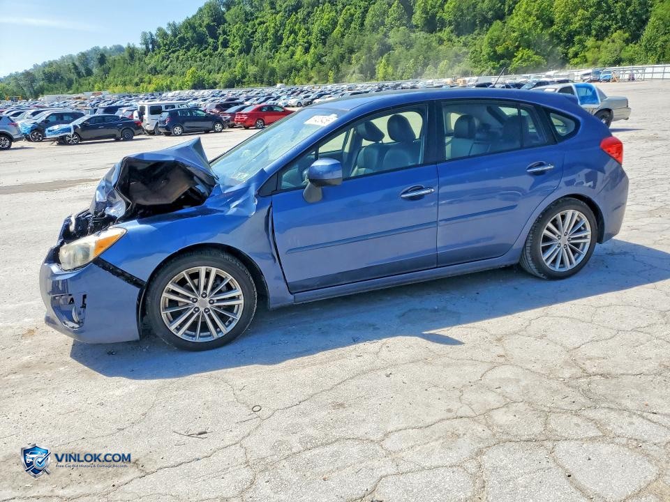 2013 SUBARU IMPREZA LIMITED – Lot 57403456 auction photo
