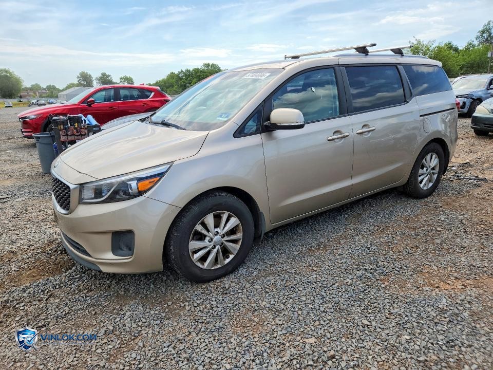 2016 KIA SEDONA LX – Lot 57404096 auction photo