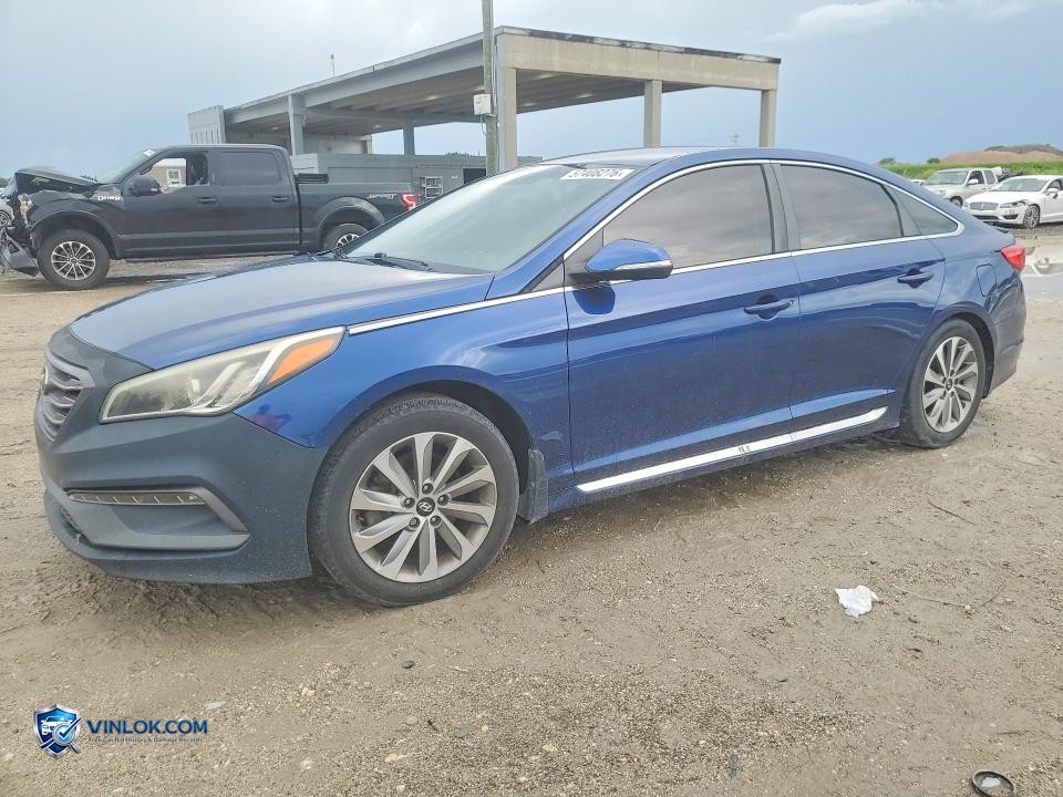 2016 HYUNDAI SONATA SPORT – Lot 57408276 auction photo