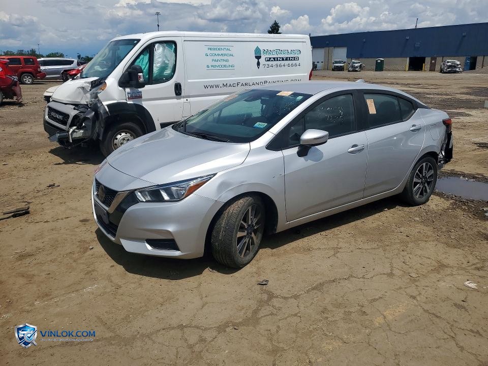 2021 NISSAN VERSA SV – Lot 57408976 auction photo