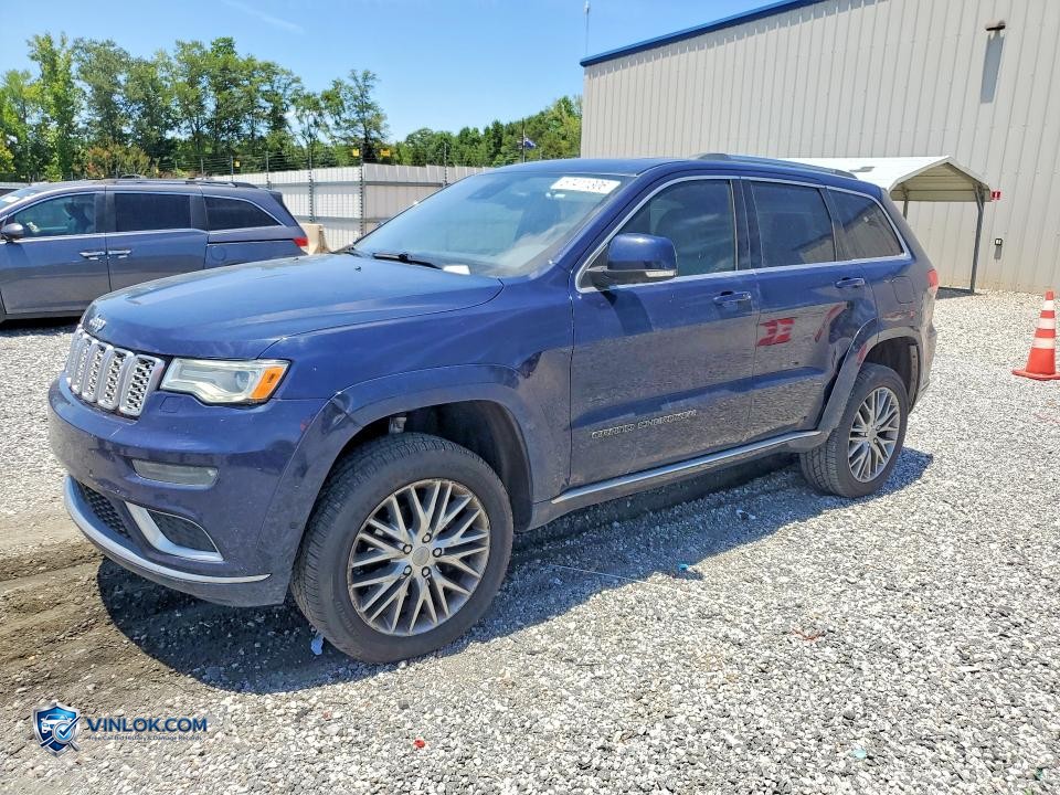 2017 JEEP GRAND CHEROKEE SUMMIT – Lot 57411306 auction photo