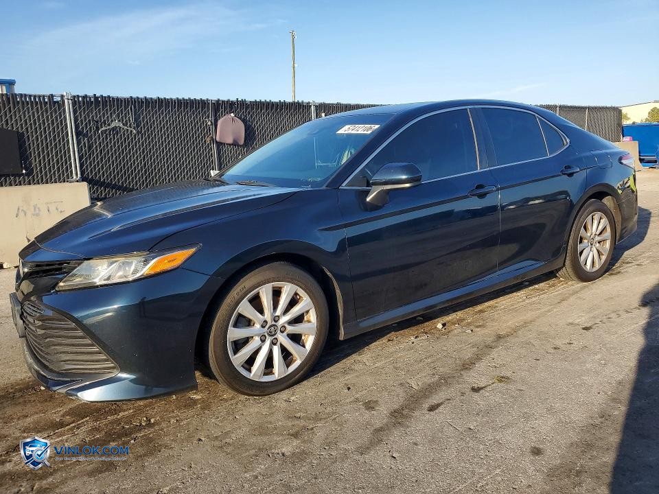 2018 TOYOTA CAMRY LE – Lot 57412106 auction photo