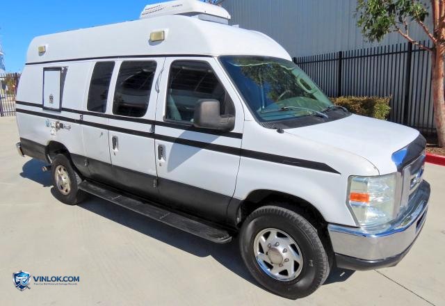 2008 FORD ECONOLINE E350 SUPER DUTY VAN – Lot 57412436 auction photo