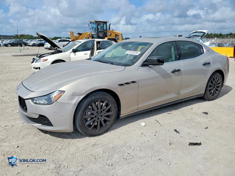 2014 MASERATI GHIBLI S – Lot 57412516 auction photo