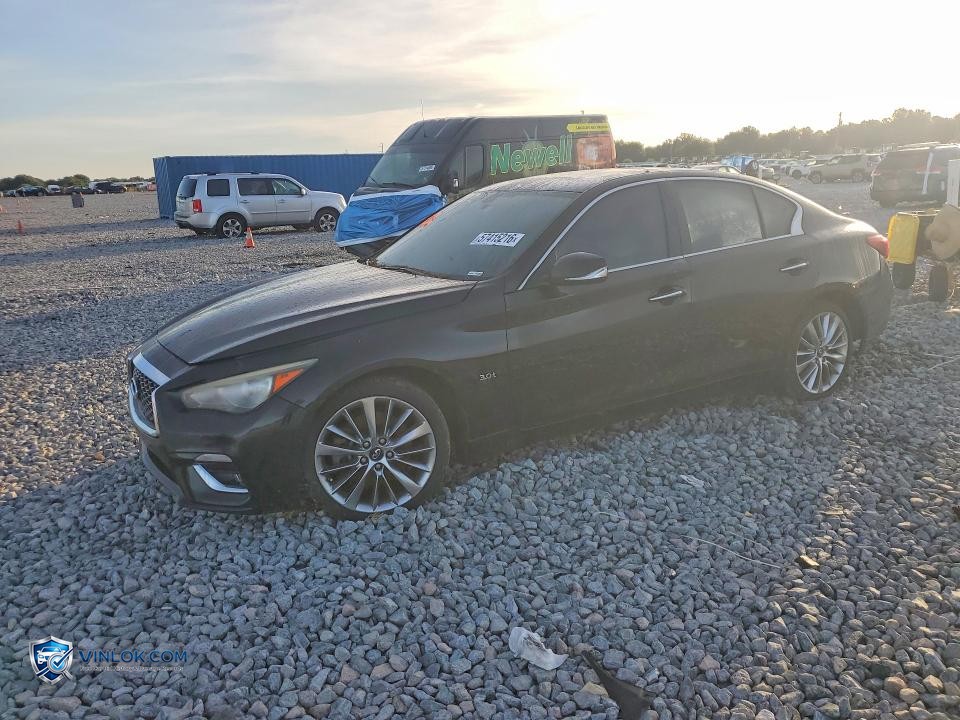 2018 INFINITI Q50 3.0T LUXE – Lot 57415216 auction photo