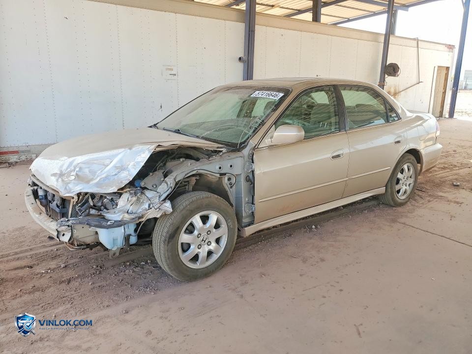 2001 HONDA ACCORD EX – Lot 57416646 auction photo