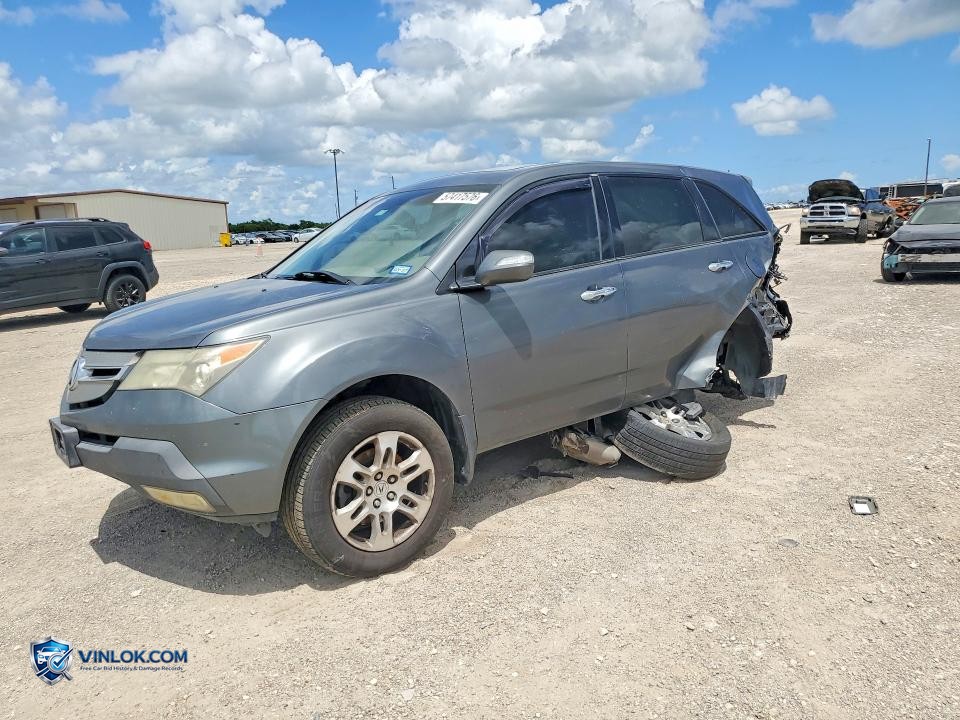 2008 ACURA MDX – Lot 57417576 auction photo