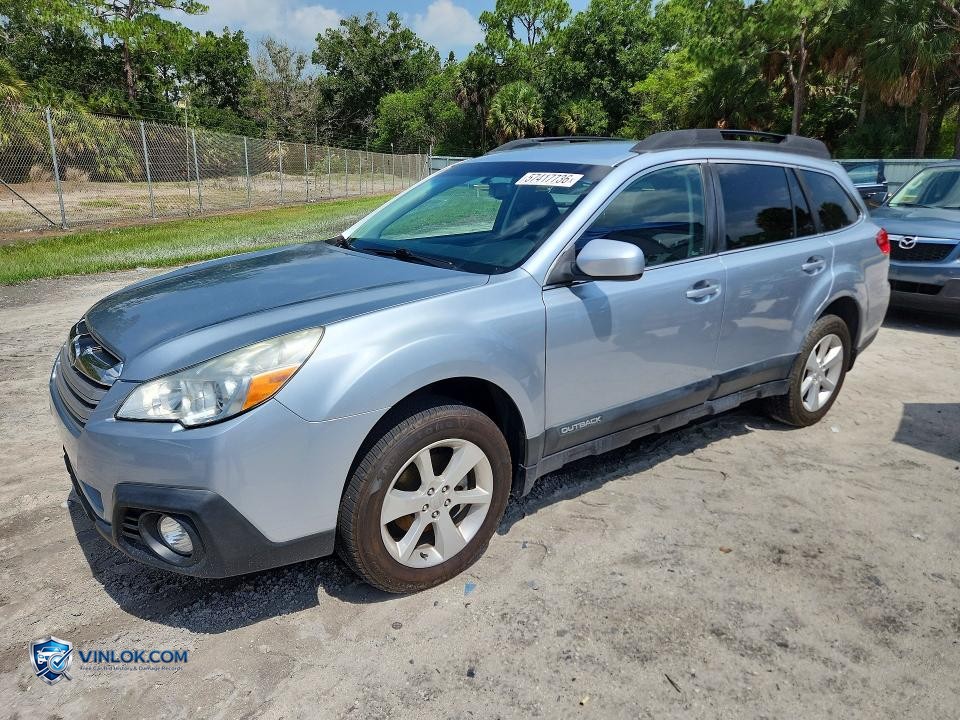 2013 SUBARU OUTBACK 2.5I PREMIUM – Lot 57417736 auction photo