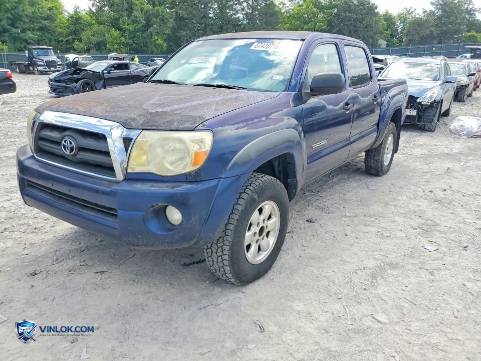 2007 TOYOTA TACOMA DOUBLE CAB PRERUNNER – Lot 57420716 auction photo