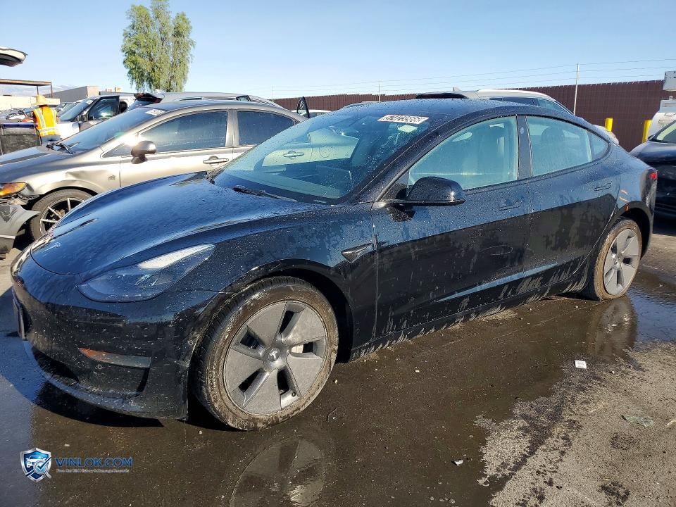 2022 TESLA MODEL 3 – Lot 57423566 auction photo