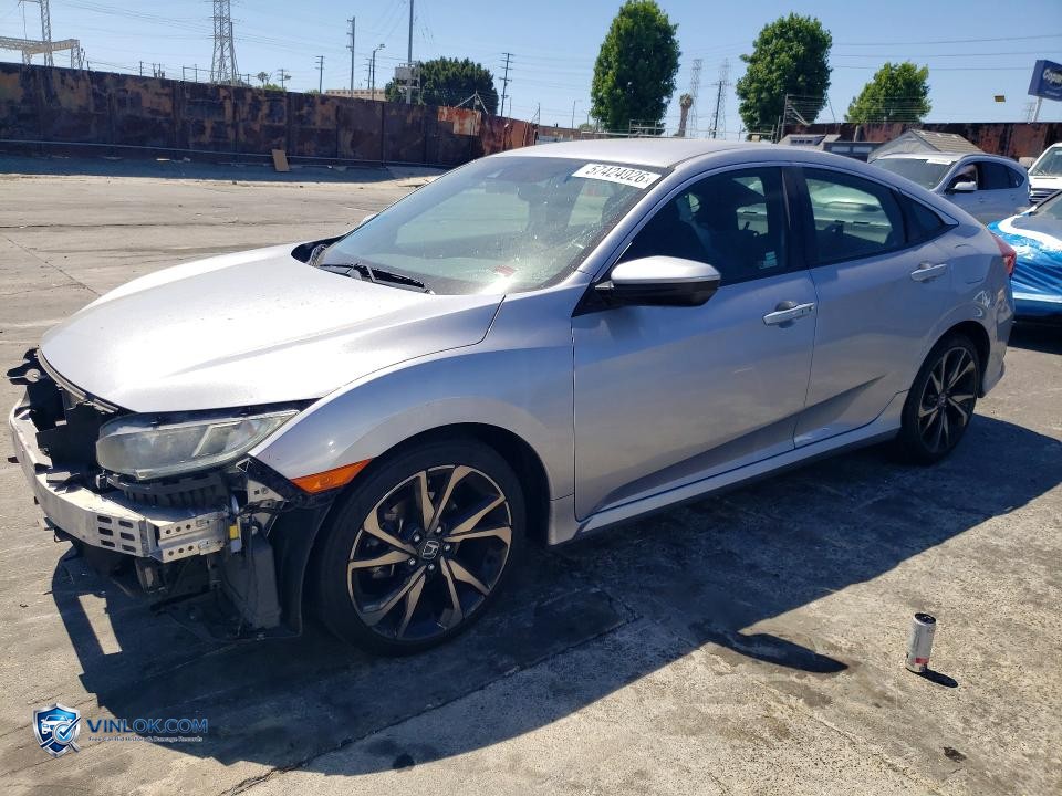 2019 HONDA CIVIC SPORT – Lot 57424026 auction photo