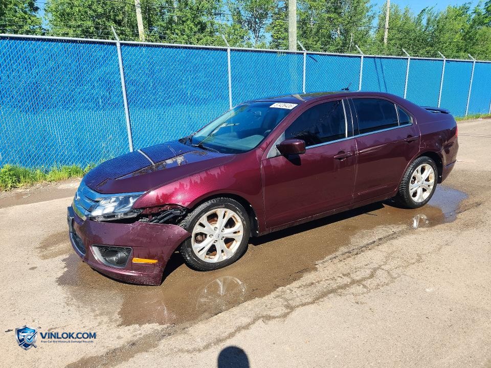 2012 FORD FUSION SE – Lot 57426436 auction photo