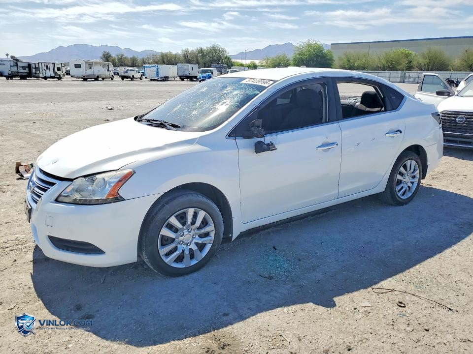 2014 NISSAN SENTRA S – Lot 57426996 auction photo