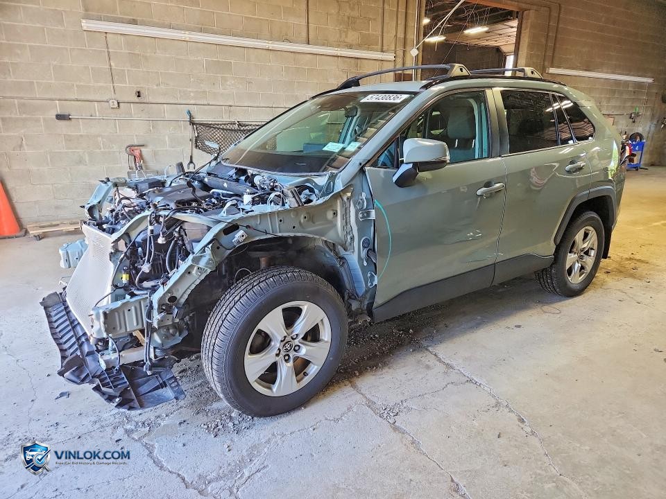 2021 TOYOTA RAV4 XLE – Lot 57430836 auction photo