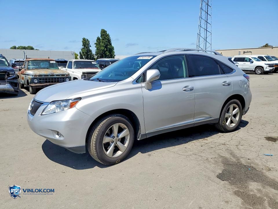 2010 LEXUS RX 350 – Lot 57431176 auction photo