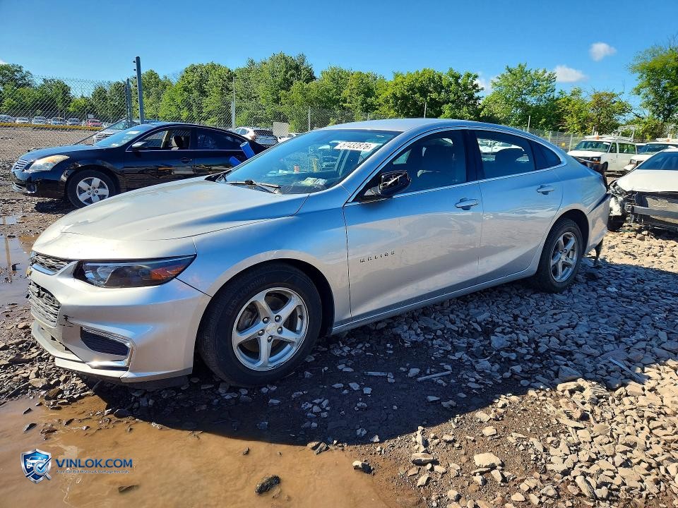 2016 CHEVROLET MALIBU LS – Lot 57432876 auction photo