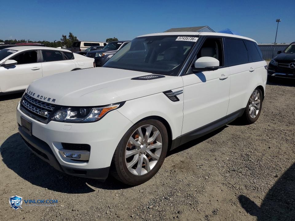 2016 LAND ROVER RANGE ROVER SPORT HSE – Lot 57435736 auction photo