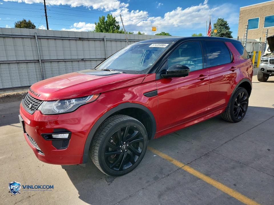 2017 LAND ROVER DISCOVERY SPORT HSE – Lot 57435986 auction photo