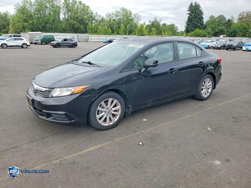 2012 HONDA CIVIC EXL – Lot 57436856 auction photo