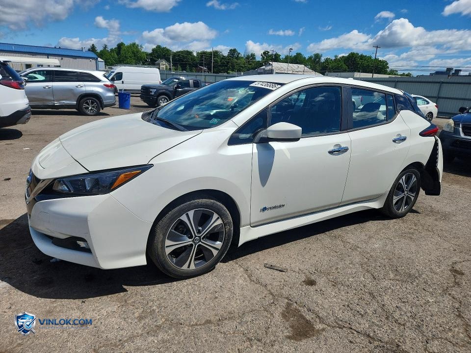 2018 NISSAN LEAF SV – Lot 57436886 auction photo