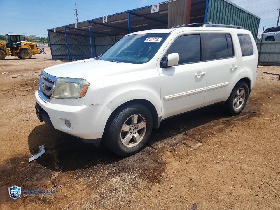 2009 HONDA PILOT EXL – Lot 57436936 auction photo