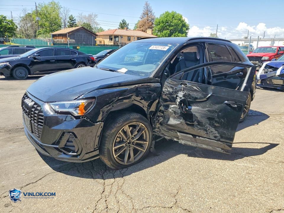 2023 AUDI Q3 PREMIUM S LINE 45 – Lot 57437726 auction photo