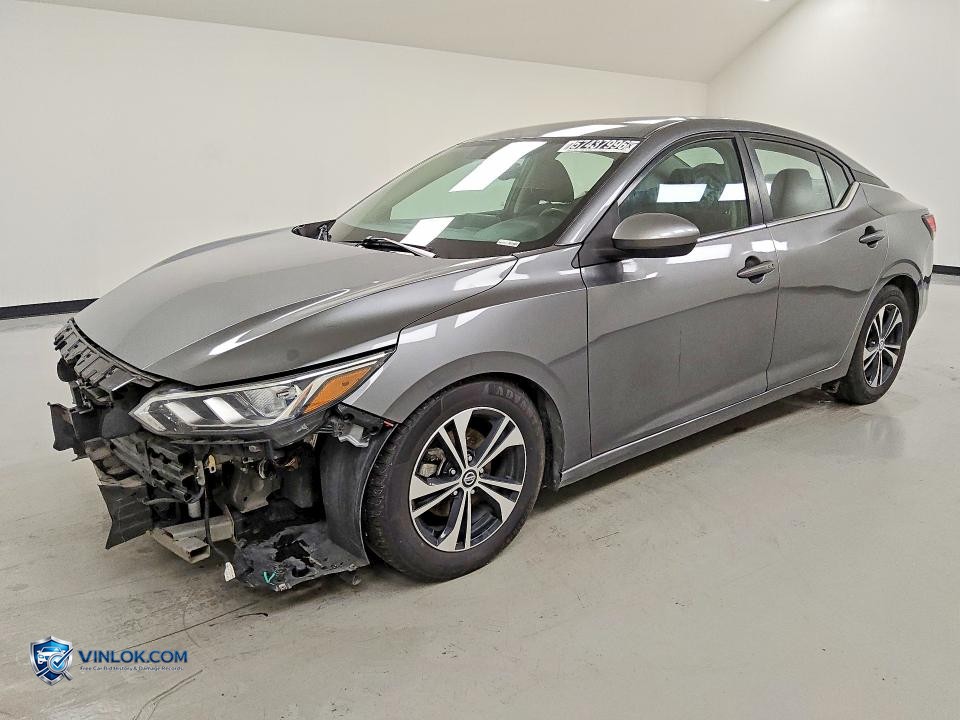 2021 NISSAN SENTRA SV – Lot 57437996 auction photo
