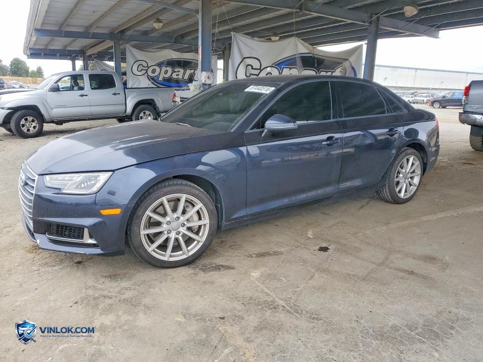 2017 AUDI A4 PREMIUM – Lot 57440516 auction photo