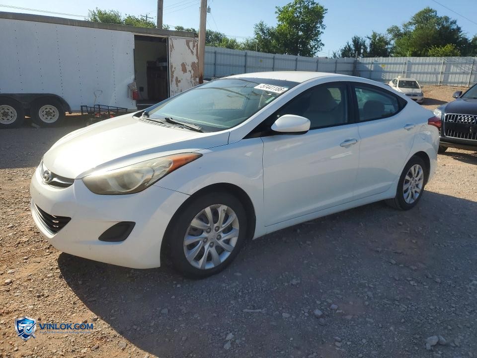 2012 HYUNDAI ELANTRA GLS – Lot 57441186 auction photo