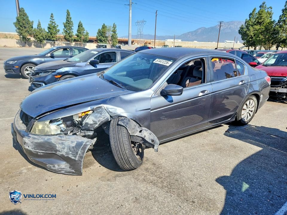 2010 HONDA ACCORD LX – Lot 57441226 auction photo
