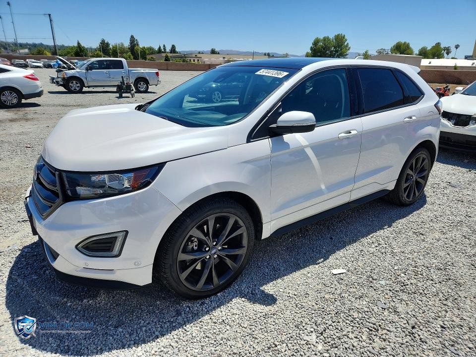 2015 FORD EDGE SPORT – Lot 57441396 auction photo