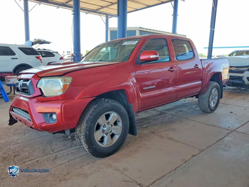 2014 TOYOTA TACOMA DOUBLE CAB PRERUNNER – Lot 57443326 auction photo