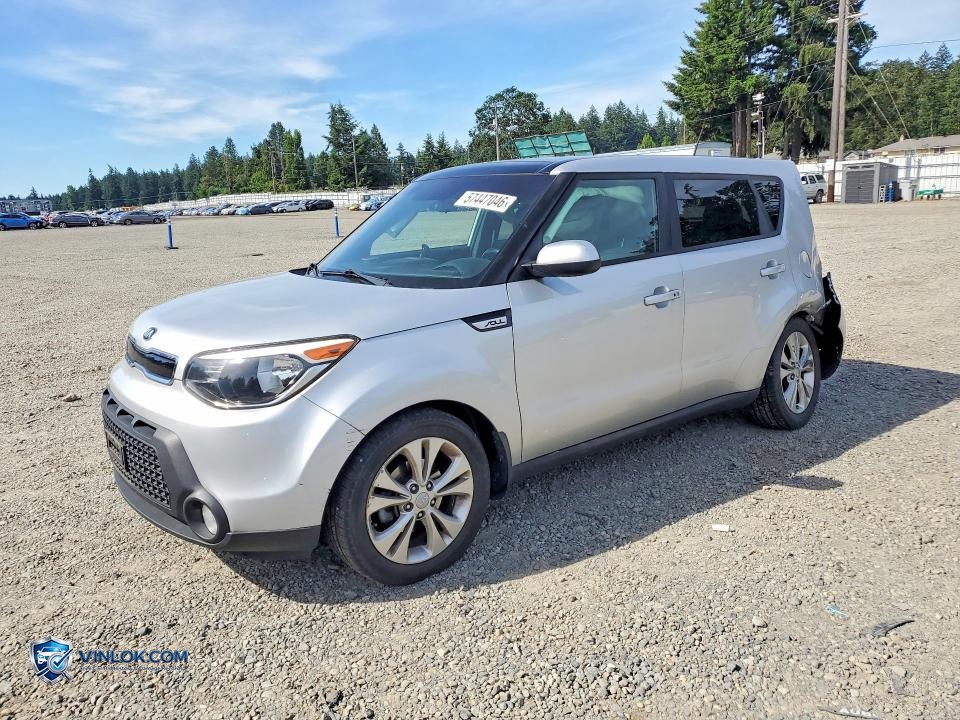 2015 KIA SOUL + – Lot 57447046 auction photo