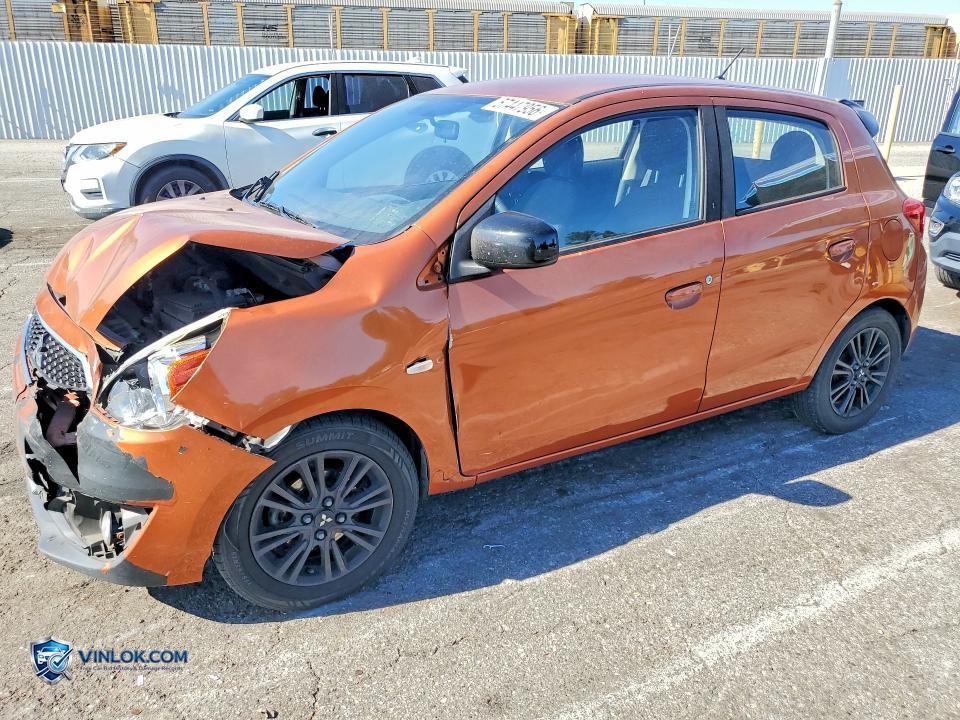2019 MITSUBISHI MIRAGE LE – Lot 57447956 auction photo