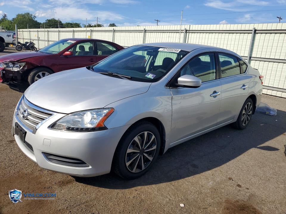 2013 NISSAN SENTRA SV – Lot 57455266 auction photo