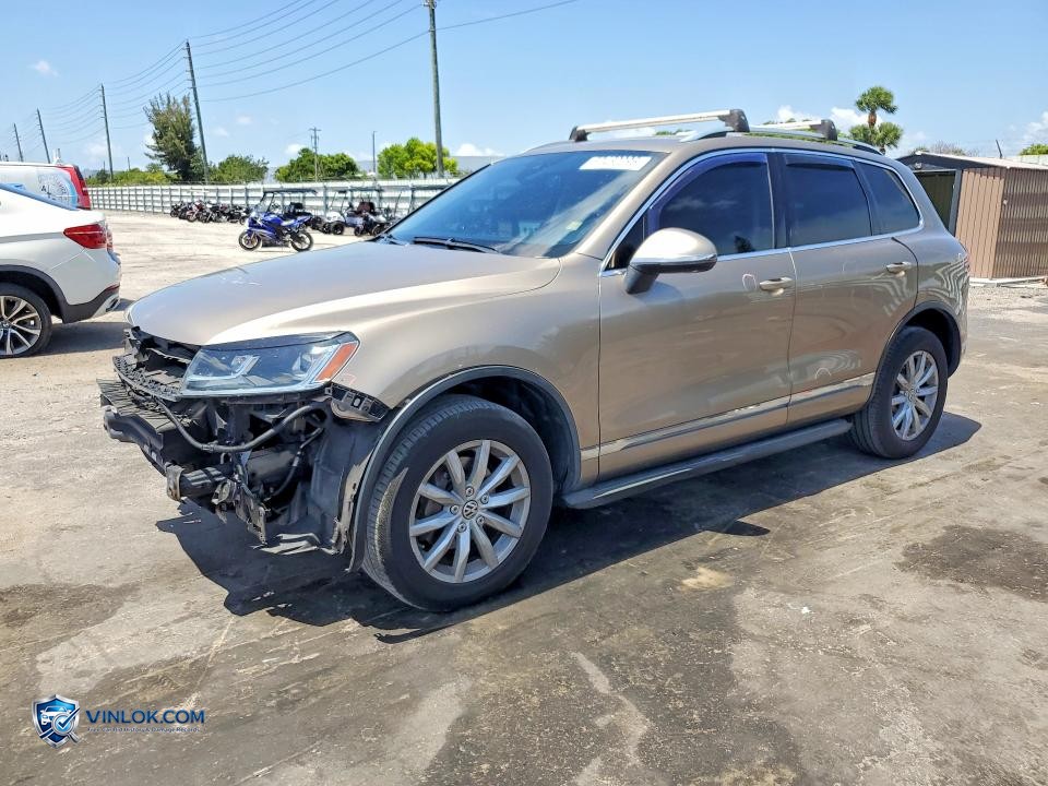 2016 VOLKSWAGEN TOUAREG SPORT – Lot 57460096 auction photo