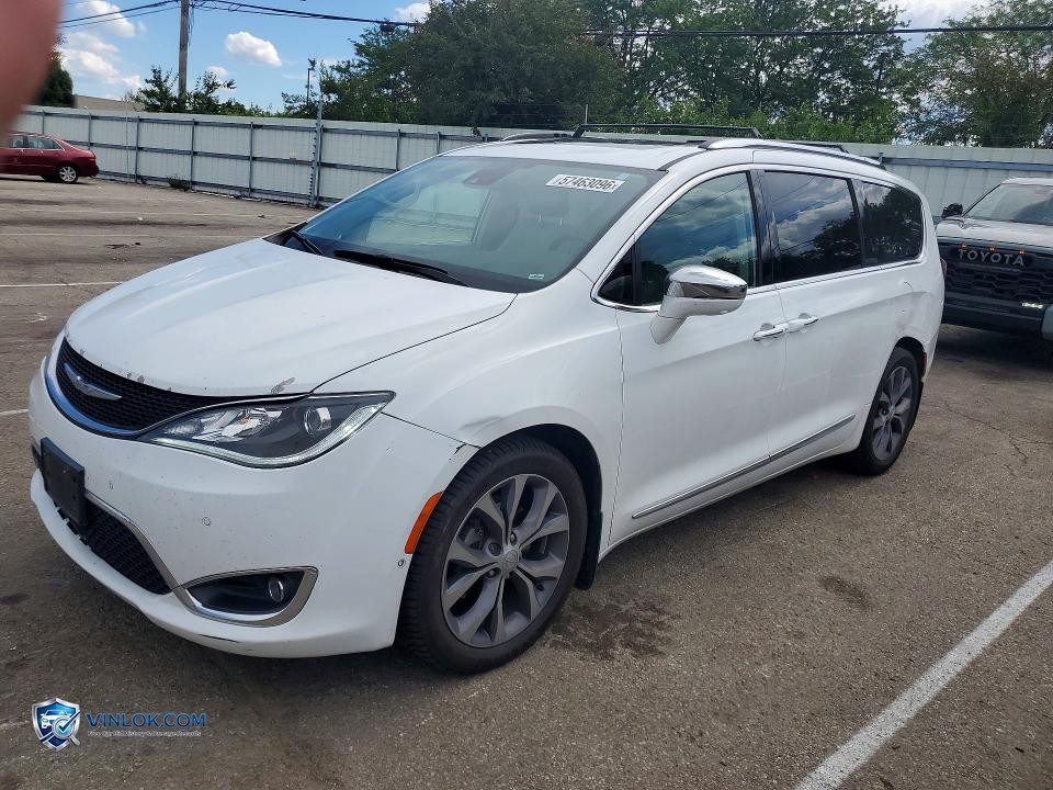 2017 CHRYSLER PACIFICA LIMITED – Lot 57463096 auction photo