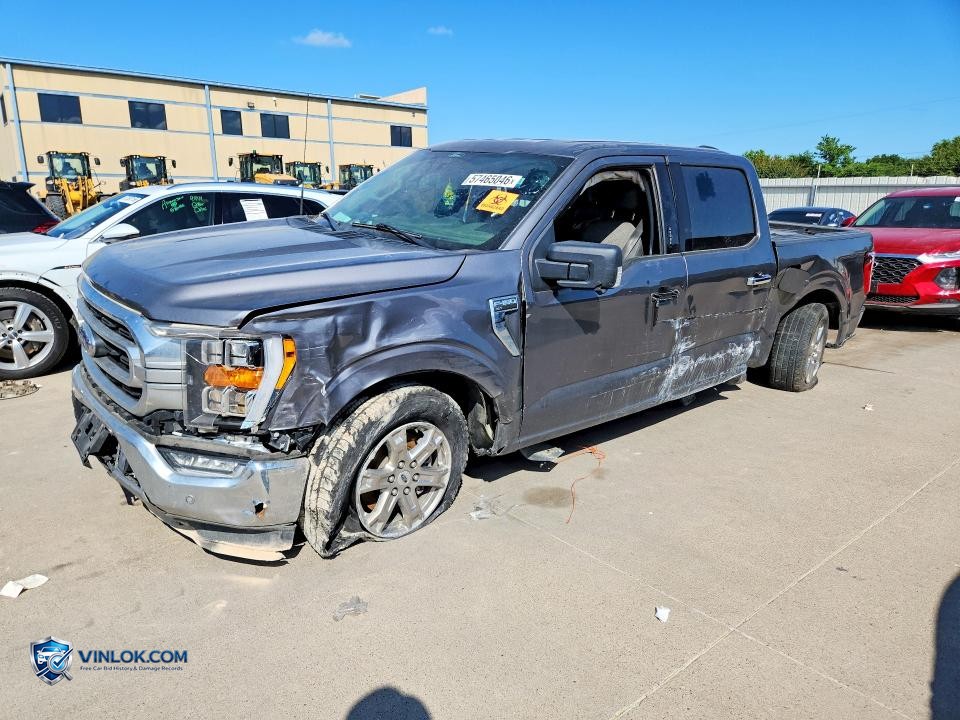 2021 FORD F150 SUPERCREW – Lot 57465046 auction photo