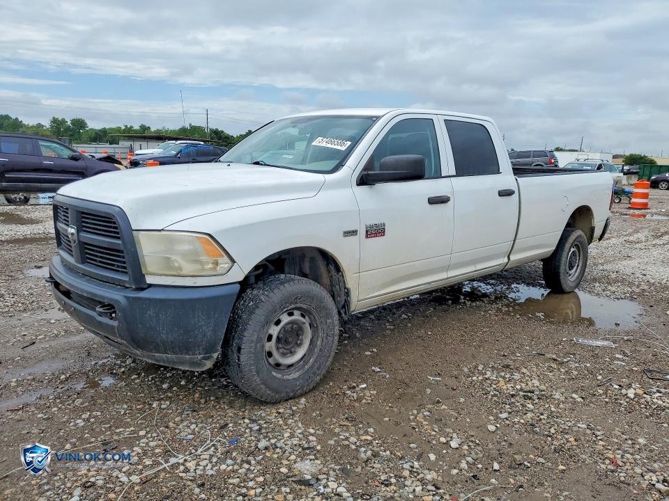 2012 DODGE RAM 2500 ST – Lot 57466586 auction photo