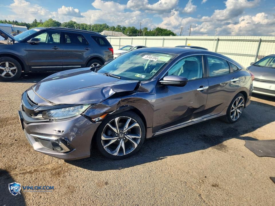 2019 HONDA CIVIC TOURING – Lot 57467066 auction photo