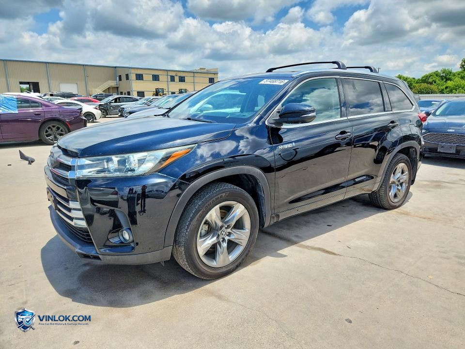 2019 TOYOTA HIGHLANDER HYBRID LIMITED PLATINUM – Lot 57468716 auction photo
