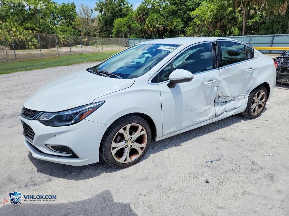 2017 CHEVROLET CRUZE PREMIER – Lot 57470486 auction photo
