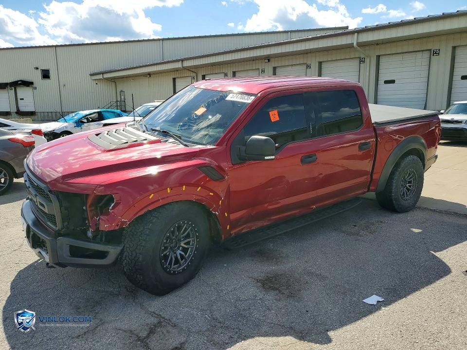 2018 FORD F150 RAPTOR – Lot 57470836 auction photo