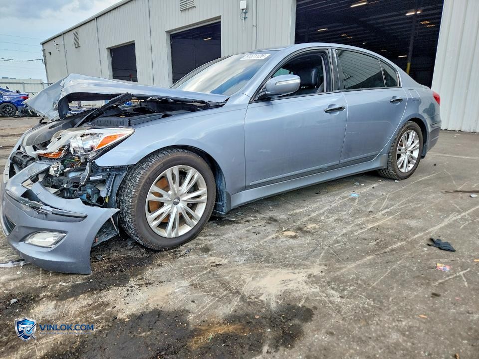 2013 HYUNDAI GENESIS 3.8L – Lot 57471126 auction photo