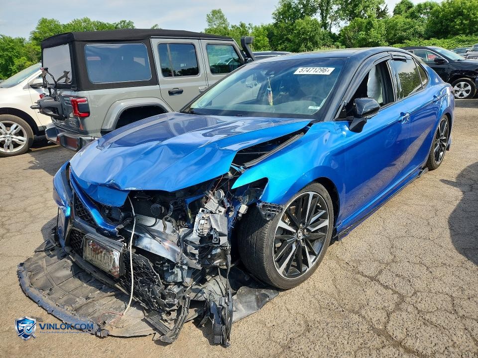 2018 TOYOTA CAMRY XSE V6 – Lot 57471296 auction photo