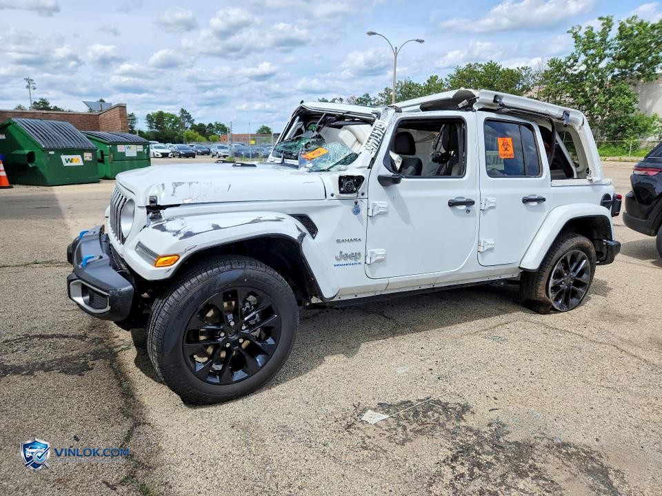 2024 JEEP WRANGLER – Lot 57471446 auction photo