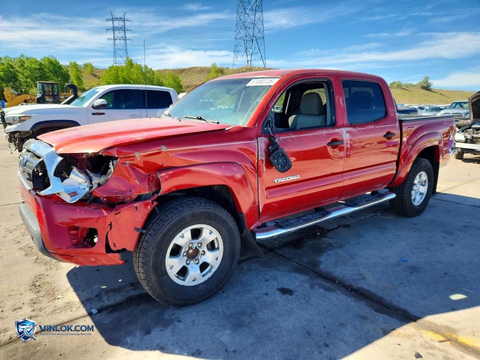 2013 TOYOTA TACOMA DOUBLE CAB PRERUNNER – Lot 57480726 auction photo